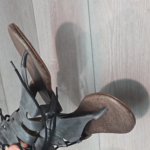 Roan By Bed Stu Women Leather Thong Gladiator Sandals Flats Shoes Sz 7 - Picture 4 of 11